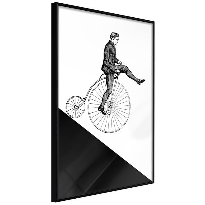 Poster Artgeist Affisch Cyclist