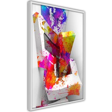 Poster Artgeist Affisch Three-dimensional Shapes