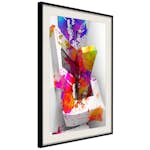 Poster Artgeist Affisch Three-dimensional Shapes