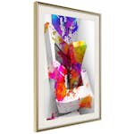 Poster Artgeist Affisch Three-dimensional Shapes