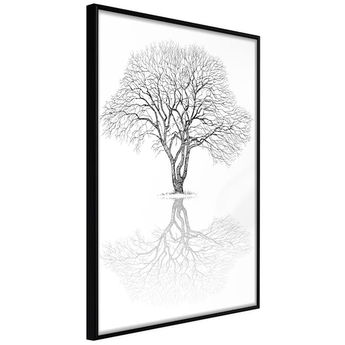 Poster Artgeist Affisch Reflection Tree