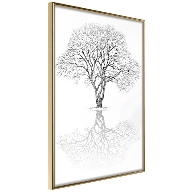 Poster Artgeist Affisch Reflection Tree