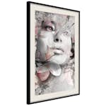 Poster Artgeist Affisch Thoughtful Woman