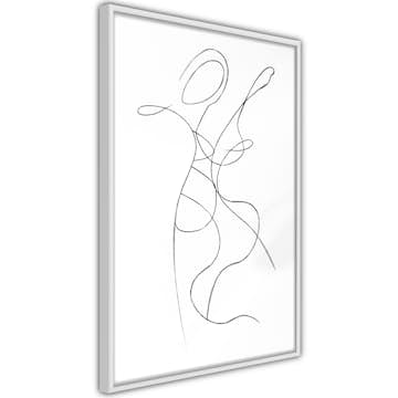 Poster Artgeist Affisch Couple Embrace