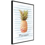 Poster Artgeist Affisch Pineapple and Stripes