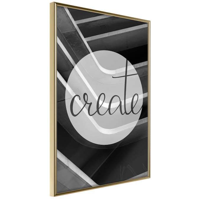 Poster Artgeist Affisch Create