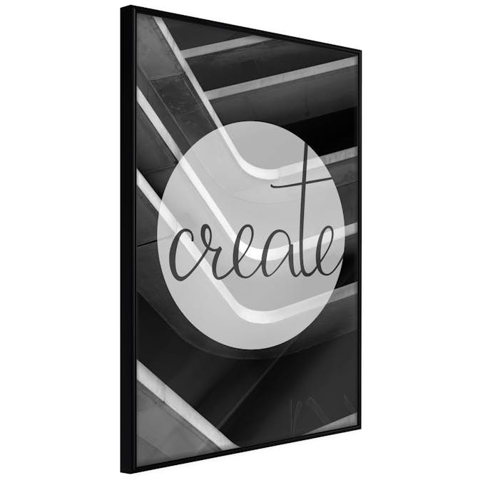 Poster Artgeist Affisch Create