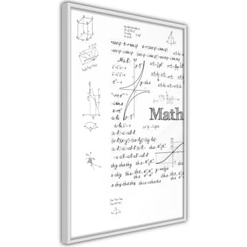 Poster Artgeist Affisch Math