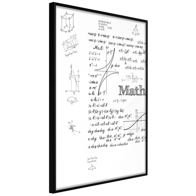 Poster Artgeist Affisch Math