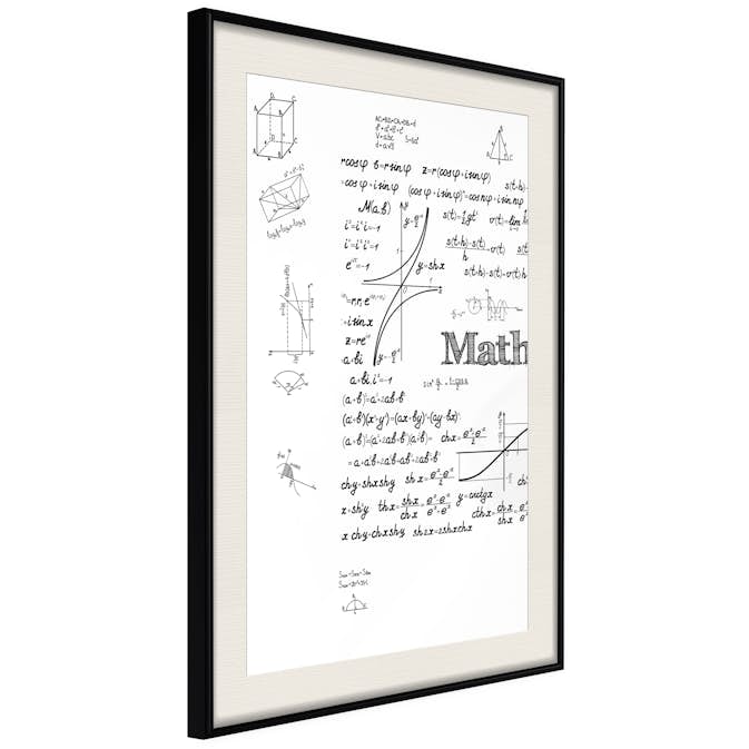 Poster Artgeist Affisch Math