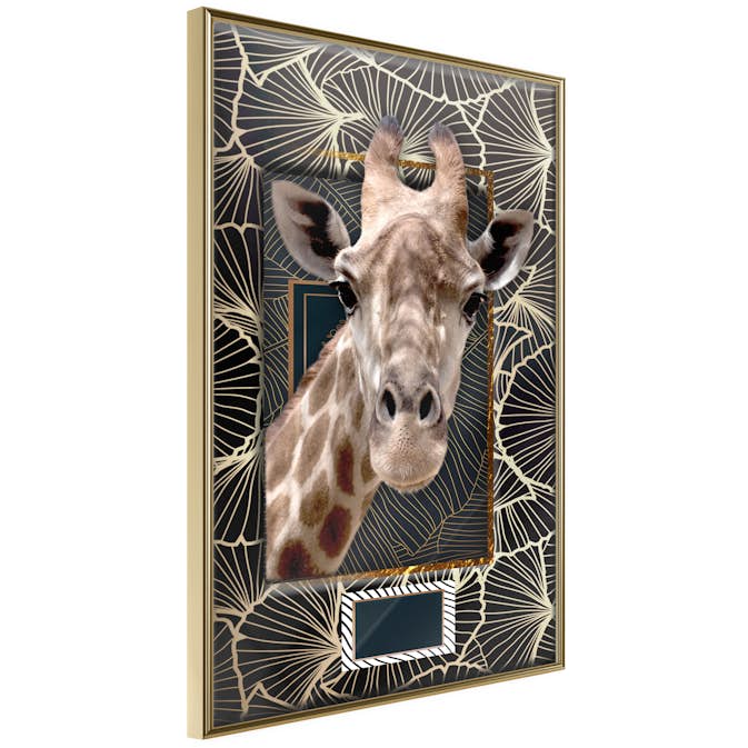 Poster Artgeist Affisch Giraffe