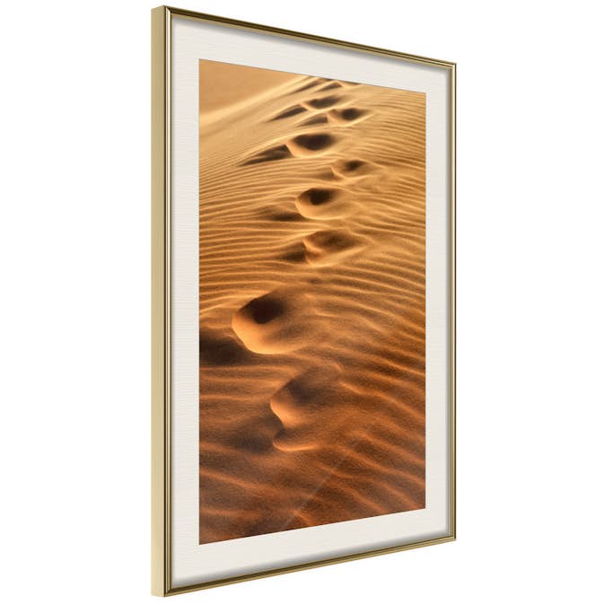 Poster Artgeist Affisch Traces on the Sand