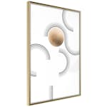 Poster Artgeist Affisch Locked Ball