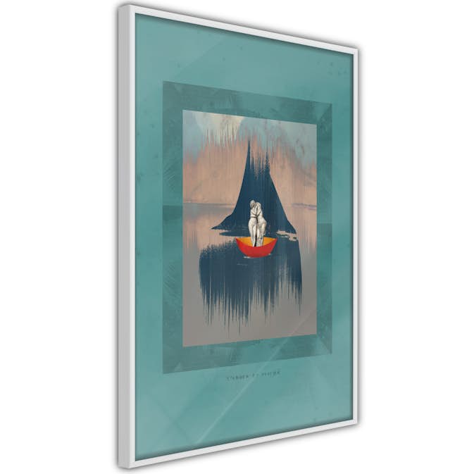 Poster Artgeist Affisch Couple On Boat