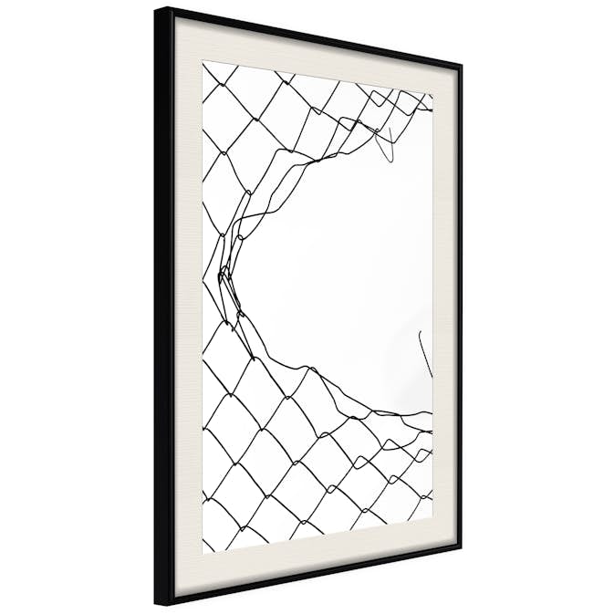 Poster Artgeist Affisch Torn Net