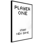 Poster Artgeist Affisch Start New Game