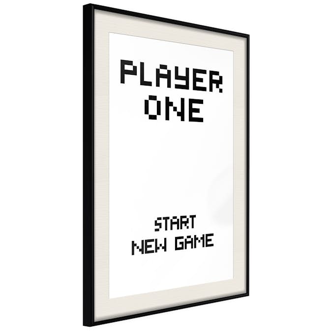 Poster Artgeist Affisch Start New Game