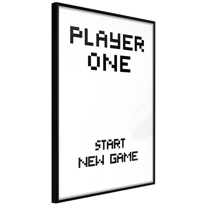 Poster Artgeist Affisch Start New Game