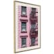Poster Artgeist Affisch Fire Stairs