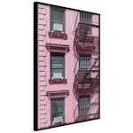 Poster Artgeist Affisch Fire Stairs