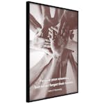 Poster Artgeist Affisch Forgive Your Enemies, But Never Forget Their Names