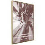 Poster Artgeist Affisch Forgive Your Enemies, But Never Forget Their Names