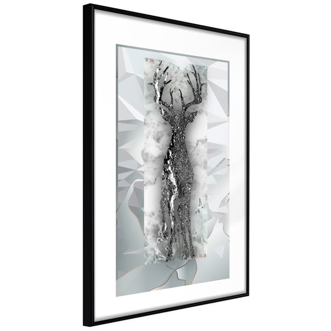 Poster Artgeist Affisch Silver Deer