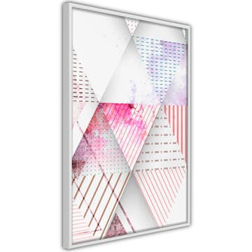 Poster Artgeist Affisch Pink Triangle