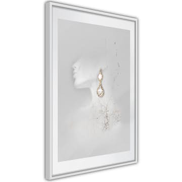 Poster Artgeist Affisch Gold Earrings