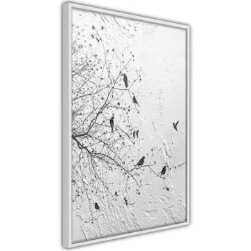 Poster Artgeist Affisch Birds on Tree
