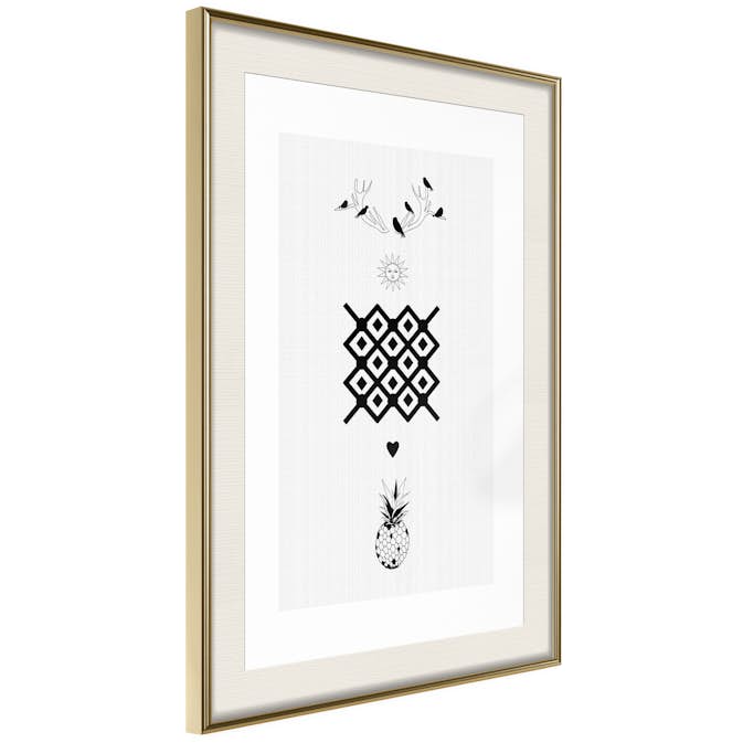 Poster Artgeist Affisch Happiness