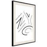 Poster Artgeist Affisch NYC