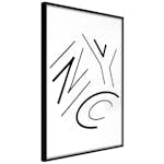 Poster Artgeist Affisch NYC