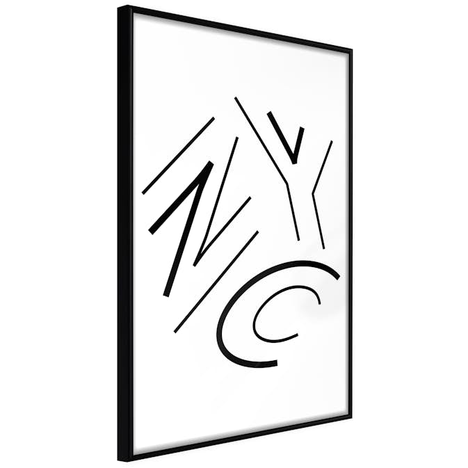 Poster Artgeist Affisch NYC