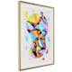 Poster Artgeist Affisch Rainbow Footprint