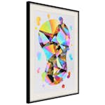 Poster Artgeist Affisch Rainbow Footprint