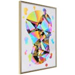 Poster Artgeist Affisch Rainbow Footprint