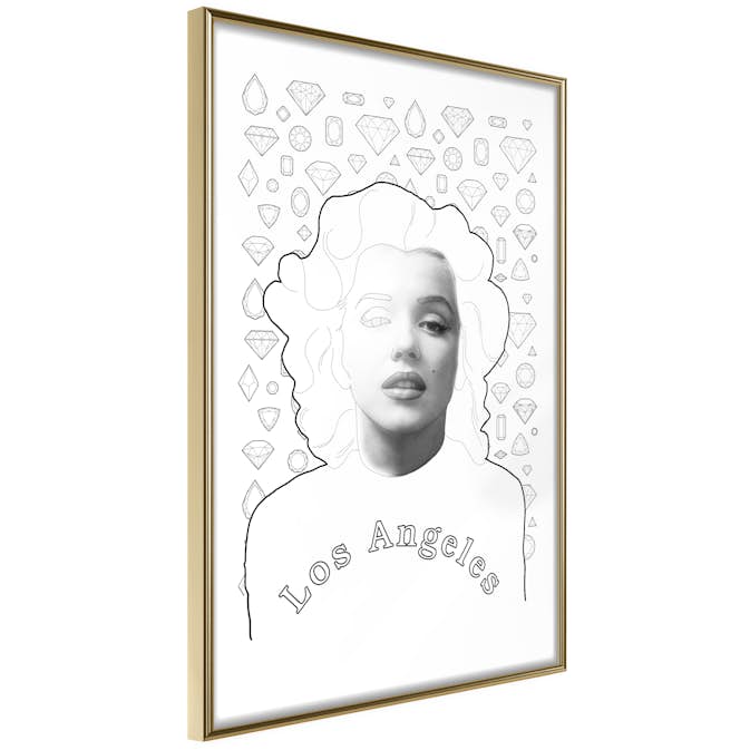 Poster Artgeist Affisch Marylin Monroe