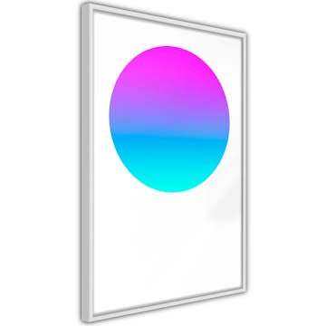 Poster Artgeist Affisch Colourful Circle