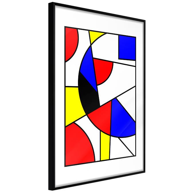 Poster Artgeist Affisch Abstraction De Stijl