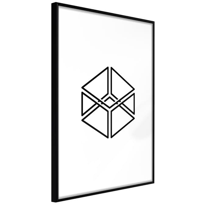 Poster Artgeist Affisch Cube