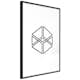 Poster Artgeist Affisch Cube