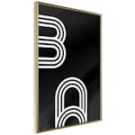 Poster Artgeist Affisch Retro Lines