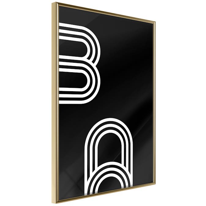 Poster Artgeist Affisch Retro Lines