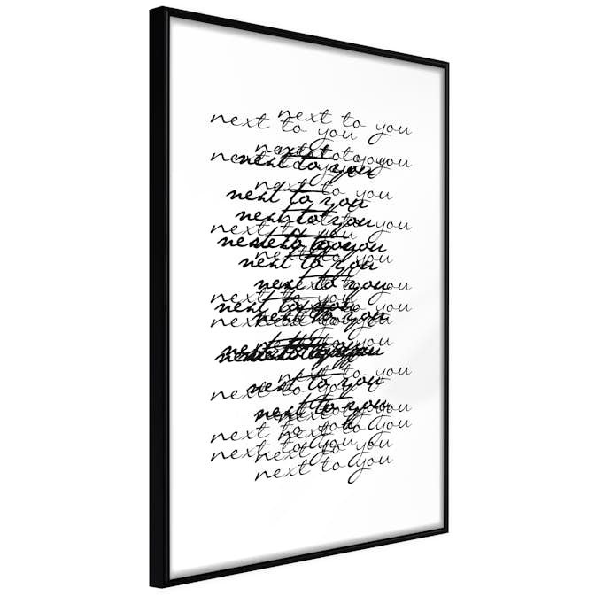 Poster Artgeist Affisch Next to You