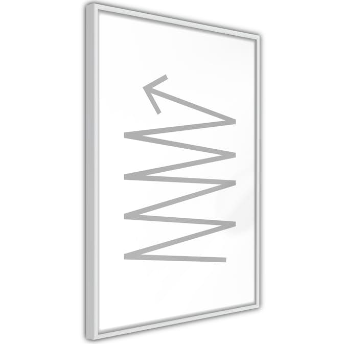 Poster Artgeist Affisch Zigzag