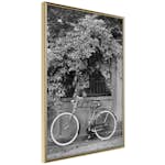 Poster Artgeist Affisch Bicycle and Flowers
