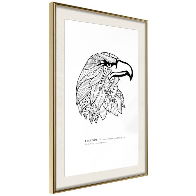 Poster Artgeist Affisch Eagle of Freedom