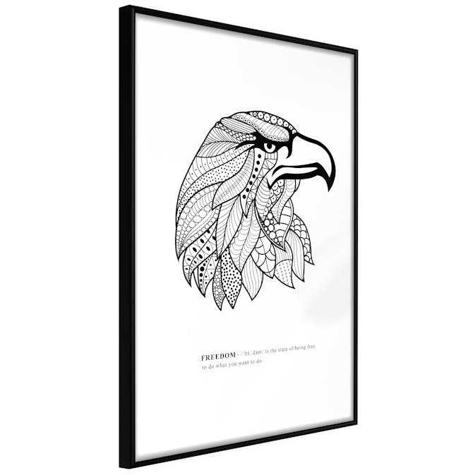 Poster Artgeist Affisch Eagle of Freedom
