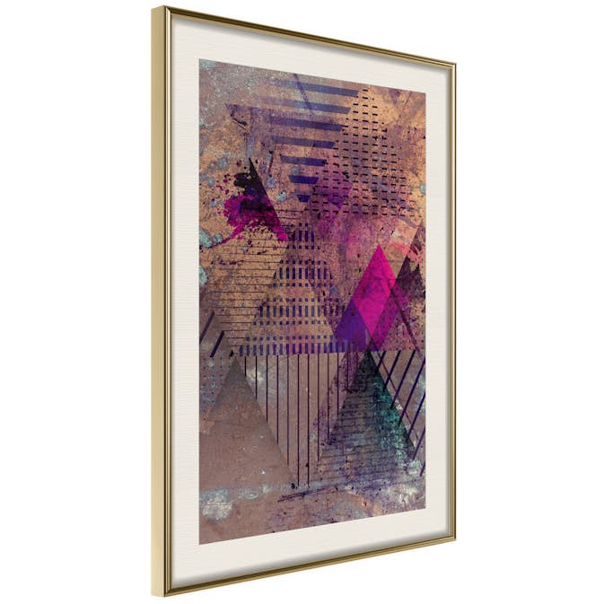 Poster Artgeist Affisch Honey Abstraction